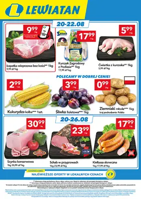 LEWIATAN - gazetka promocyjna Mamy TO w Lewiatanie – woj. lubelskie od czwartku 20.08 do środy 26.08 - strona 2