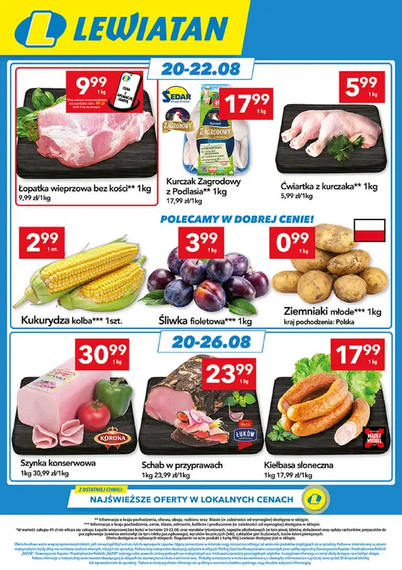 LEWIATAN - gazetka promocyjna Mamy TO w Lewiatanie – woj. lubelskie od czwartku 20.08 do środy 26.08 - strona 2