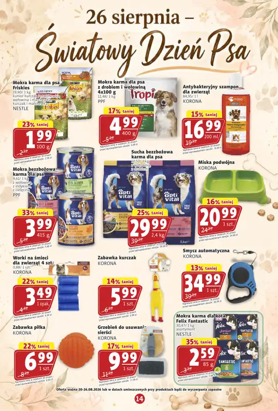 Prim Market - gazetka promocyjna Gazetka od czwartku 20.08 do środy 26.08 - strona 14
