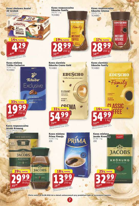 Prim Market - gazetka promocyjna Gazetka od czwartku 20.08 do środy 26.08 - strona 7
