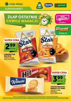 Euro Sklep - gazetka promocyjna Gazetka Supermarket  do środy 26.08