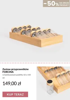 Homla - gazetka promocyjna -50% na drugi produkt od środy 19.08 do wtorku 01.09 - strona 4