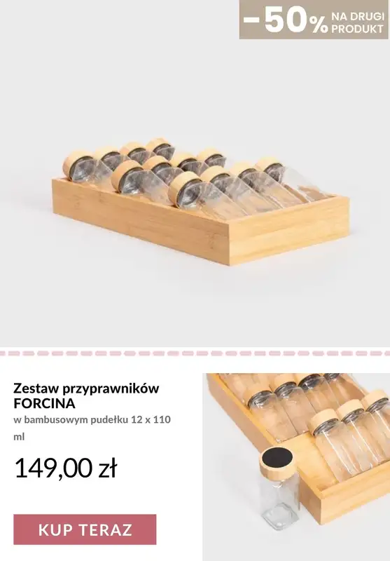 Homla - gazetka promocyjna -50% na drugi produkt od środy 19.08 do wtorku 01.09 - strona 4