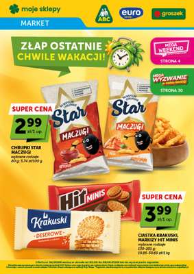 Euro Sklep - gazetka promocyjna Gazetka Market  do środy 26.08