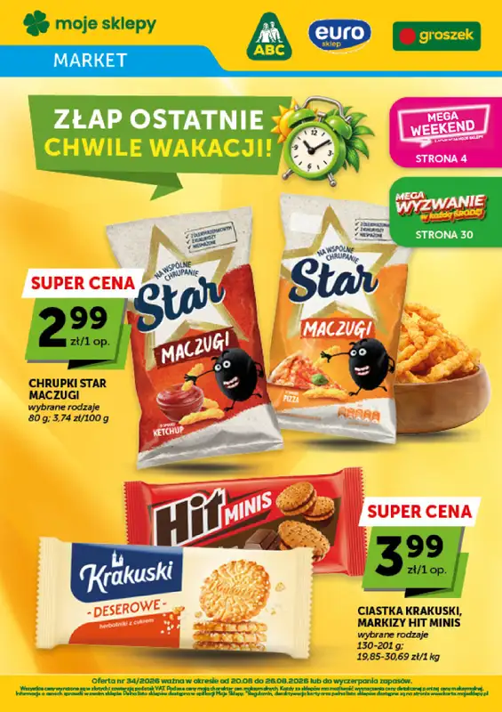 ABC - gazetka promocyjna Gazetka Market  do środy 26.08