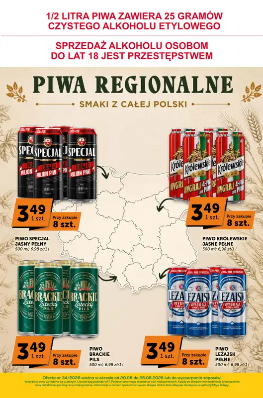 Groszek - gazetka promocyjna Sprawdź, co więcej  do środy 26.08 - strona 9