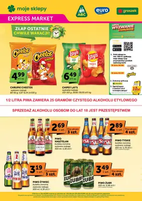 Euro Sklep - gazetka promocyjna Gazetka Expressmarket  do środy 02.09