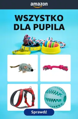 Amazon - gazetka promocyjna Wszystko dla pupila od środy 19.08 