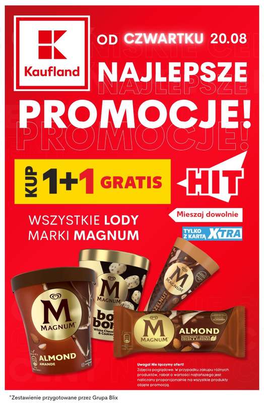 Kaufland - gazetka promocyjna Najlepsze promocje! od czwartku 20.08 do środy 26.08