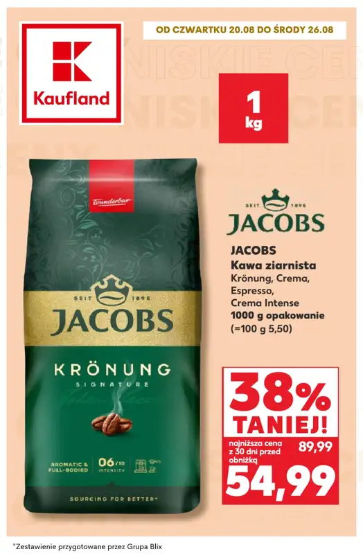 Kaufland - gazetka promocyjna Najlepsze promocje! od czwartku 20.08 do środy 26.08 - strona 8