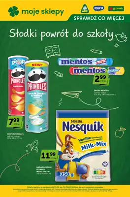 Euro Sklep - gazetka promocyjna Katalog Słodki powrót do szkoły  do środy 02.09