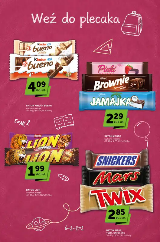 Groszek - gazetka promocyjna Katalog Słodki powrót do szkoły  do środy 02.09 - strona 2