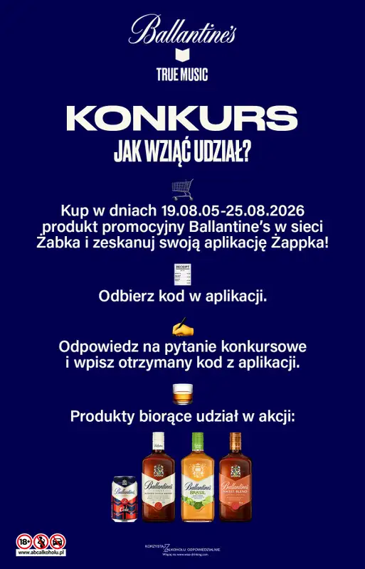 Żabka - gazetka promocyjna Konkurs w ŻAPPCE: Wygraj bilety na koncert Jimka od środy 19.08 do wtorku 25.08 - strona 2