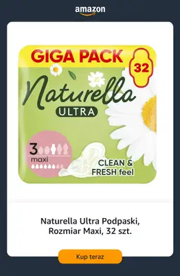 Amazon - gazetka promocyjna Higiena intymna – super ceny od środy 19.08  - strona 4