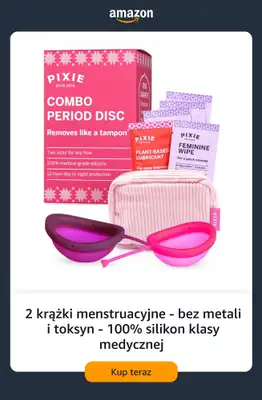 Amazon - gazetka promocyjna Higiena intymna – super ceny od środy 19.08  - strona 6