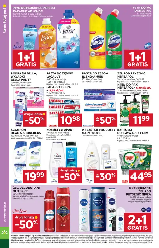Stokrotka - gazetka promocyjna Gazetka Supermarket od czwartku 20.08 do środy 26.08 - strona 34