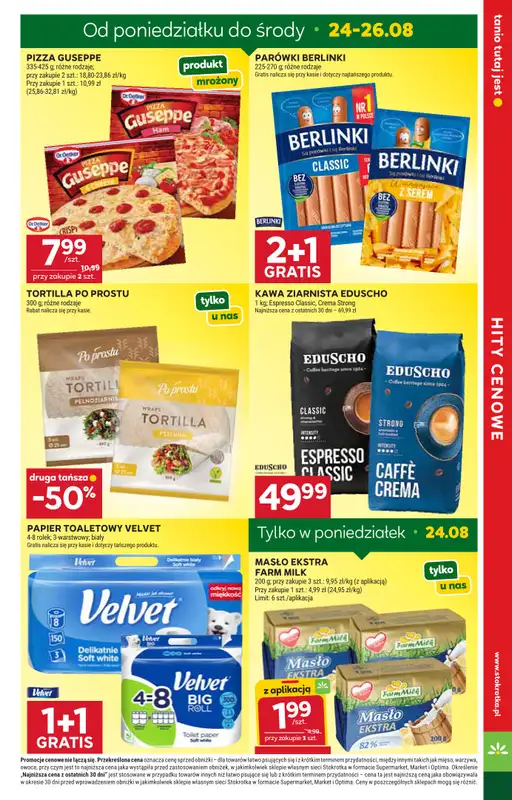 Stokrotka - gazetka promocyjna Gazetka Supermarket od czwartku 20.08 do środy 26.08 - strona 5
