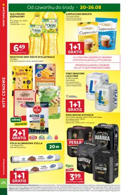 Stokrotka - gazetka promocyjna Gazetka Supermarket od czwartku 20.08 do środy 26.08 - strona 4