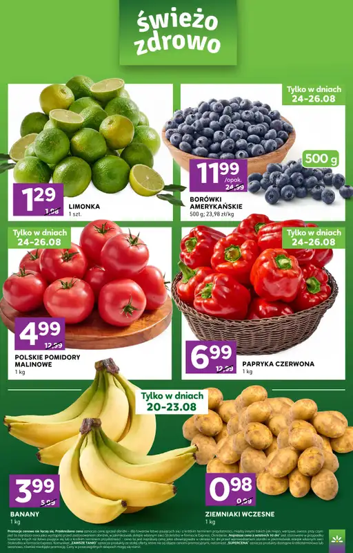 Stokrotka - gazetka promocyjna Gazetka Express od czwartku 20.08 do środy 26.08 - strona 2