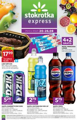 Stokrotka - gazetka promocyjna Gazetka Express od czwartku 20.08 do środy 26.08