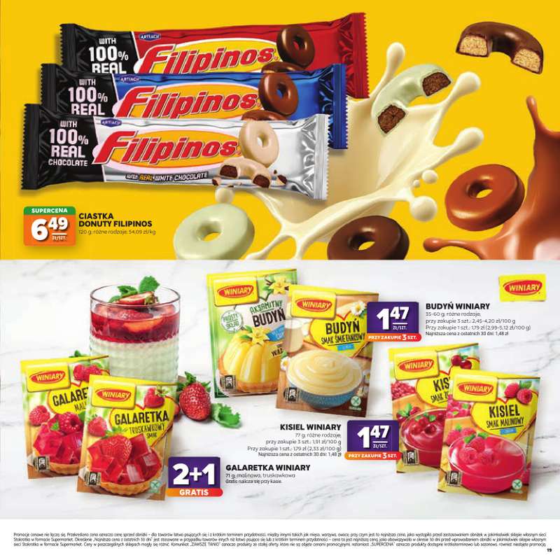 Stokrotka - gazetka promocyjna Katalog kulinarny  do środy 02.09 - strona 19