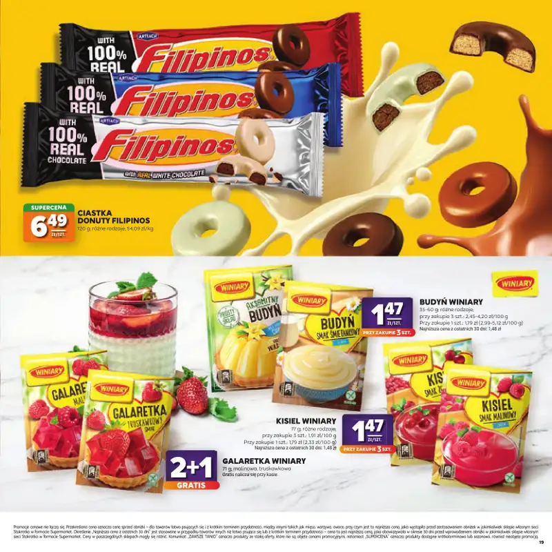 Stokrotka - gazetka promocyjna Katalog kulinarny  do środy 02.09 - strona 19