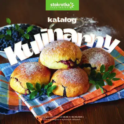 Stokrotka - gazetka promocyjna Katalog kulinarny  do środy 02.09