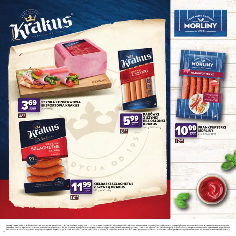 Stokrotka - gazetka promocyjna Katalog kulinarny  do środy 02.09 - strona 14