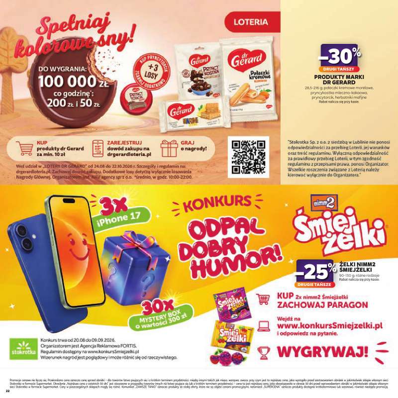 Stokrotka - gazetka promocyjna Katalog kulinarny  do środy 02.09 - strona 22
