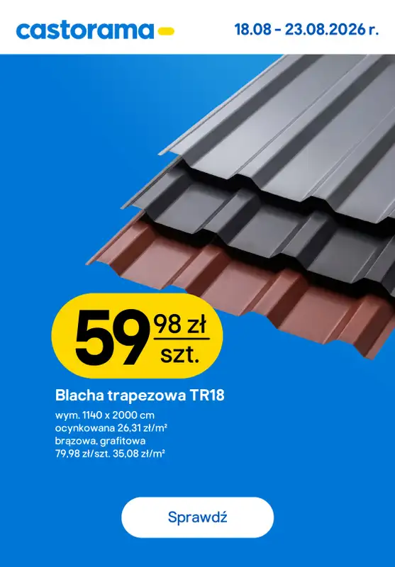 Castorama - gazetka promocyjna Najlepsze oferty od środy 19.08 do niedzieli 23.08 - strona 4