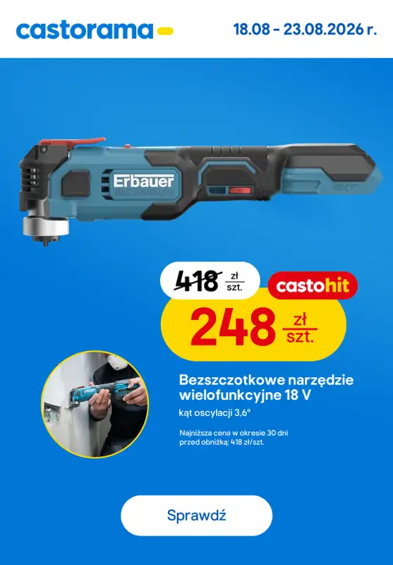 Castorama - gazetka promocyjna Najlepsze oferty od środy 19.08 do niedzieli 23.08 - strona 13