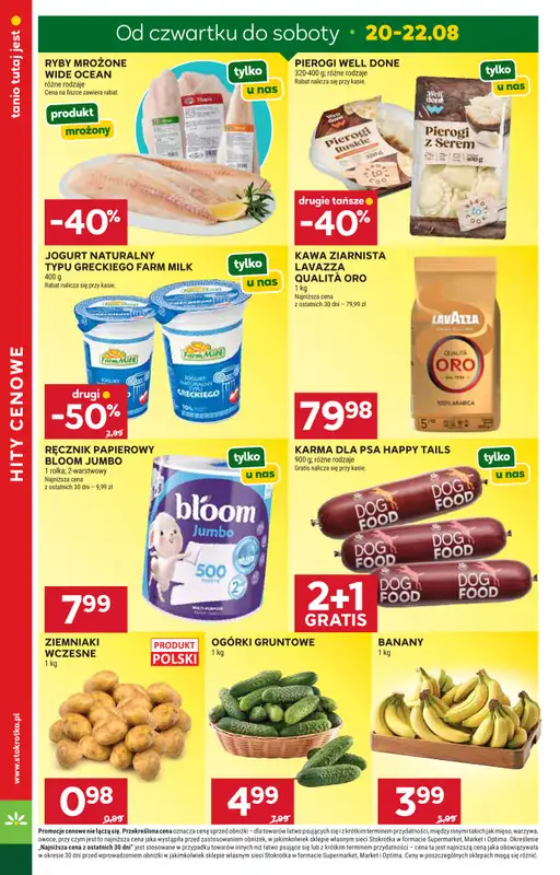 Stokrotka - gazetka promocyjna Gazetka Market  do środy 26.08 - strona 2
