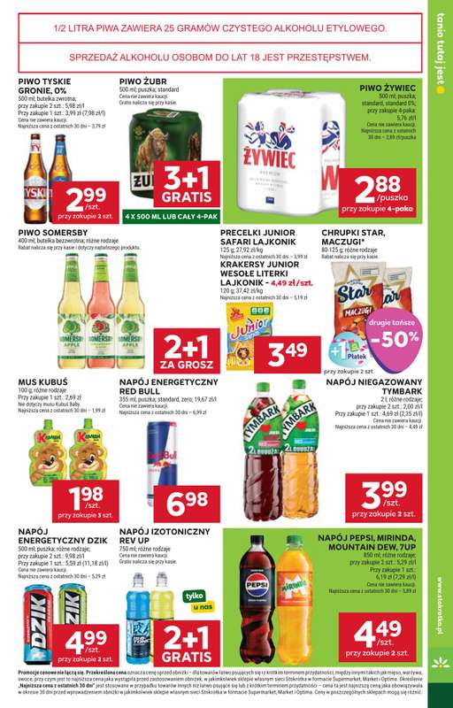 Stokrotka - gazetka promocyjna Gazetka Market  do środy 26.08 - strona 19