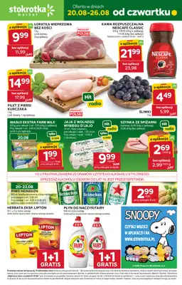Stokrotka - gazetka promocyjna Gazetka Market  do środy 26.08