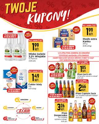 Społem Częstochowa - gazetka promocyjna Plakaty promocyjne od czwartku 20.08 do środy 26.08 - strona 2