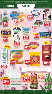 emma MARKET - gazetka promocyjna Oferta spożywcza Emma Mini od czwartku 20.08 do środy 26.08