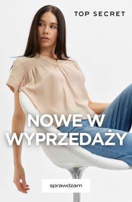 Top Secret - gazetka promocyjna Nowości w wyprzedaży! od środy 19.08 do czwartku 27.08