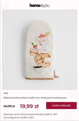 home&you - gazetka promocyjna SALE do -70% od środy 19.08 do środy 26.08 - strona 6
