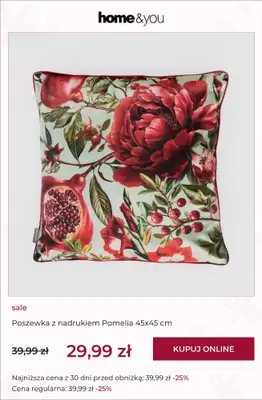 home&you - gazetka promocyjna SALE do -70% od środy 19.08 do środy 26.08 - strona 3