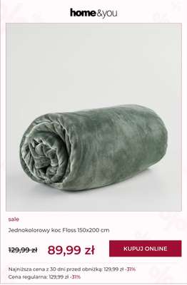 home&you - gazetka promocyjna SALE do -70% od środy 19.08 do środy 26.08 - strona 9