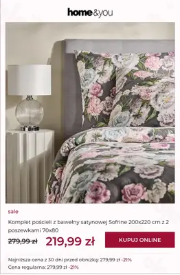 home&you - gazetka promocyjna SALE do -70% od środy 19.08 do środy 26.08 - strona 8