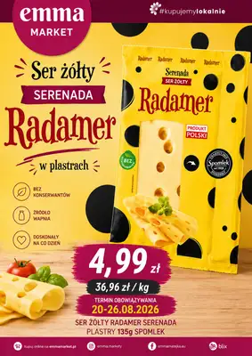 emma MARKET - gazetka promocyjna Plakaty promocyjne od czwartku 20.08 do środy 26.08