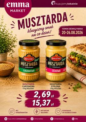 emma MARKET - gazetka promocyjna Plakaty promocyjne od czwartku 20.08 do środy 26.08 - strona 2