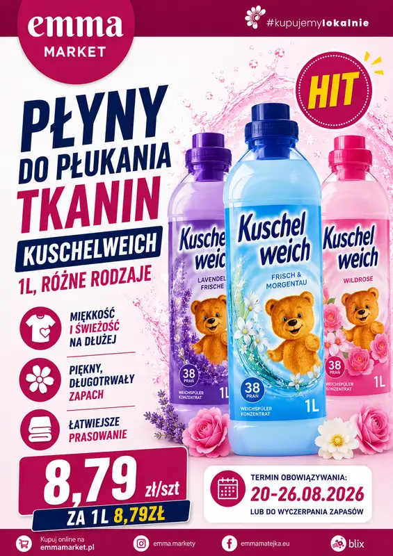 emma MARKET - gazetka promocyjna Plakaty promocyjne od czwartku 20.08 do środy 26.08 - strona 5