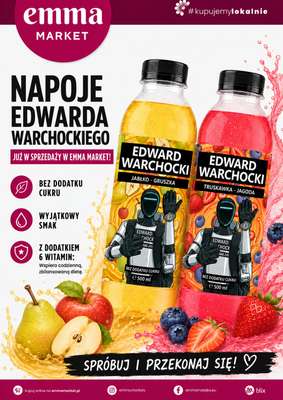 emma MARKET - gazetka promocyjna Plakat promocyjny od czwartku 20.08 do niedzieli 06.09