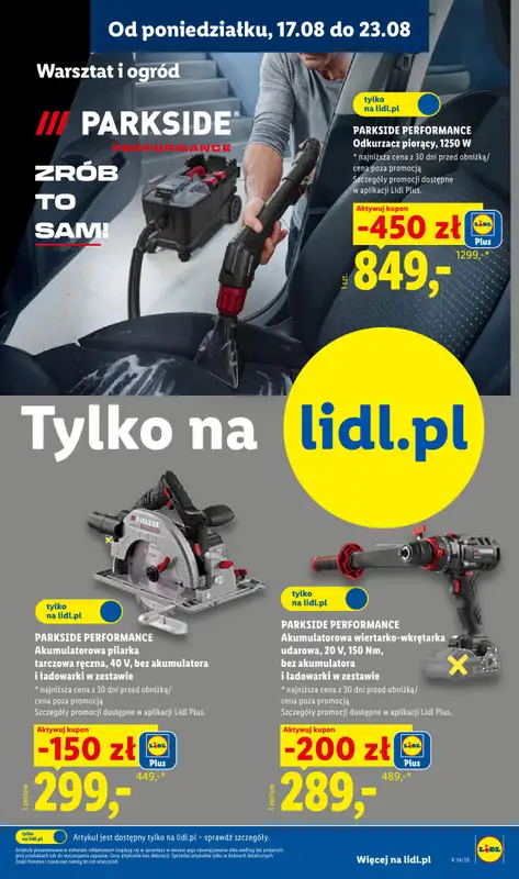 Lidl - gazetka promocyjna Katalog od poniedziałku 17.08 do soboty 22.08 - strona 27