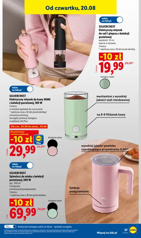 Lidl - gazetka promocyjna Katalog od poniedziałku 17.08 do soboty 22.08 - strona 41