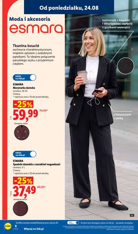 Lidl - gazetka promocyjna Katalog od poniedziałku 24.08 do niedzieli 30.08 - strona 10