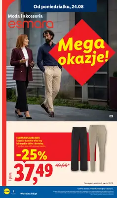 Lidl - gazetka promocyjna Katalog od poniedziałku 24.08 do niedzieli 30.08 - strona 2