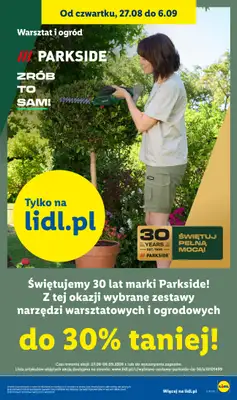 Lidl - gazetka promocyjna Katalog od poniedziałku 24.08 do niedzieli 30.08 - strona 7